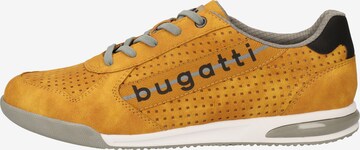bugatti Athletic lace-up shoe 'Trevor' in Yellow
