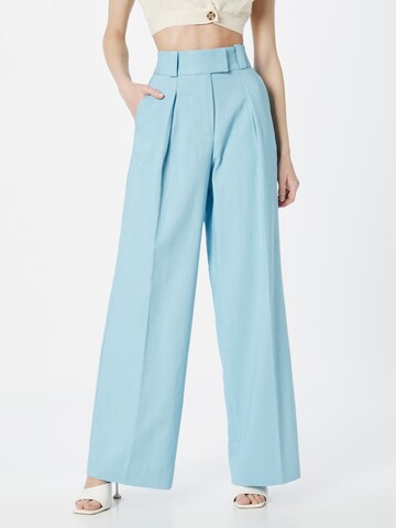 Wide Leg Pantalon à plis 'PEONY VERA' IVY OAK en bleu : devant