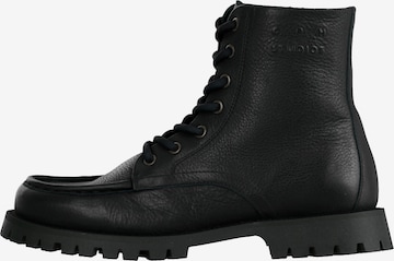 Stivaletto stringato '849' di Copenhagen Studios in nero: frontale