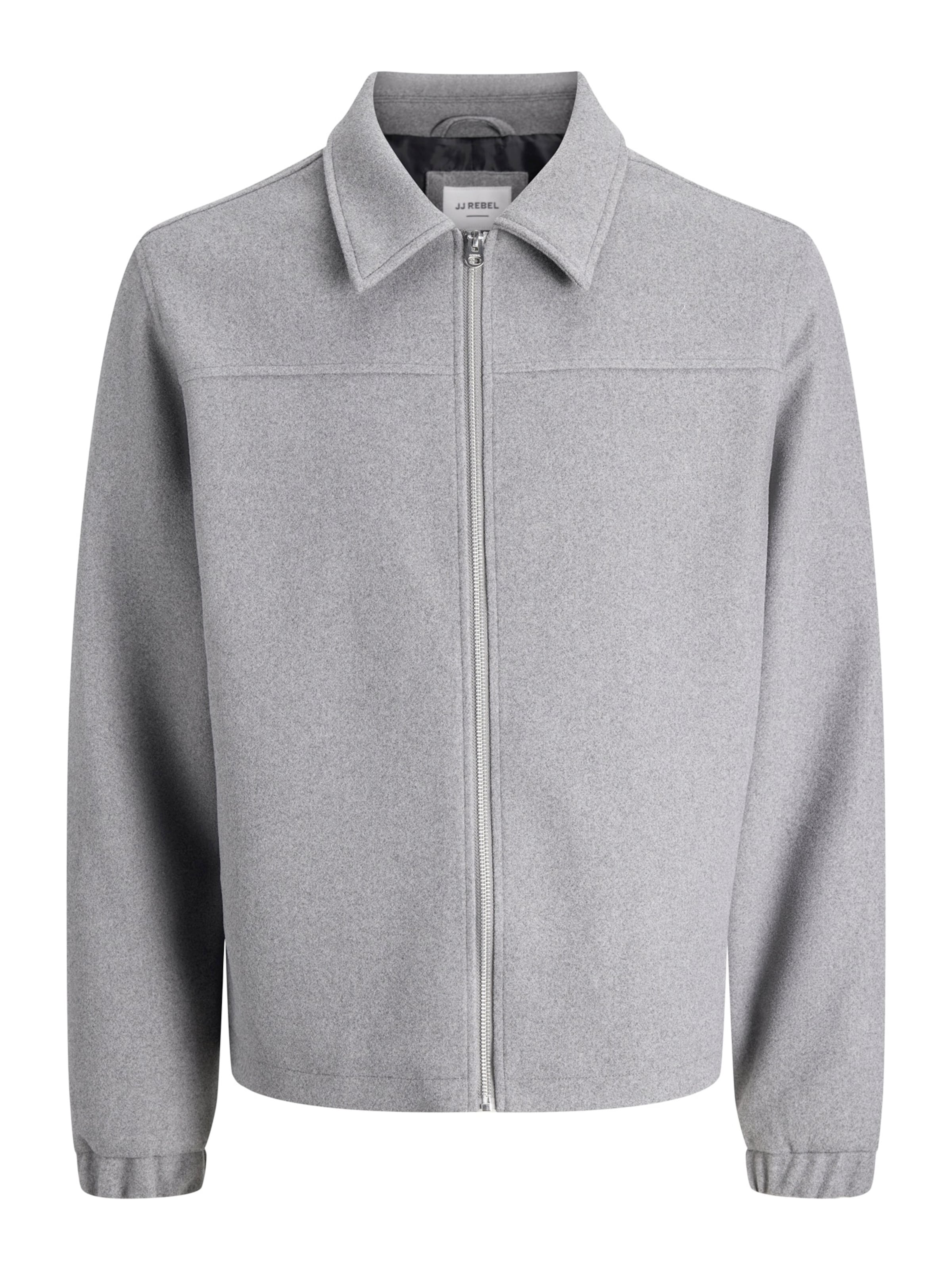 JJ Rebel Overgangsjakke 'JREBJACE' i grå: forside