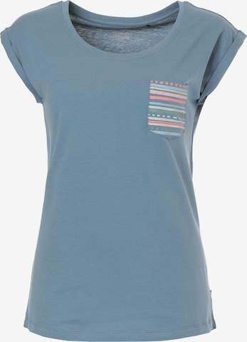 Lakeville Mountain T-Shirt Maipo in Blau: predná strana