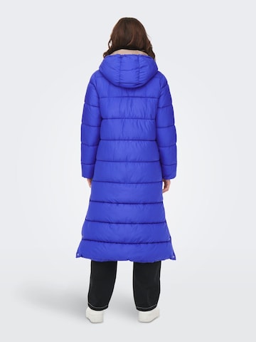 ONLY Zimní kabát 'Cammie' – modrá