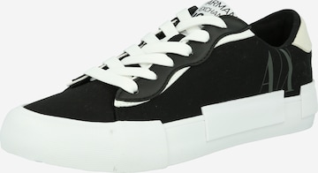 ARMANI EXCHANGE Sneakers in Black: front