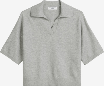 Marc O'Polo DENIM Poloshirt in Grau: Vorderseite