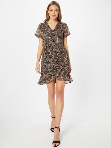 Neo Noir Dress 'Malta' in Brown