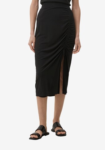 s.Oliver BLACK LABEL Rok in Zwart: voorkant