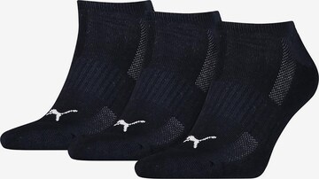 Chaussettes de sport PUMA en bleu : devant