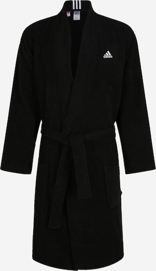 ADIDAS PERFORMANCE Sport-Bademantel in schwarz / weiß, Produktansicht
