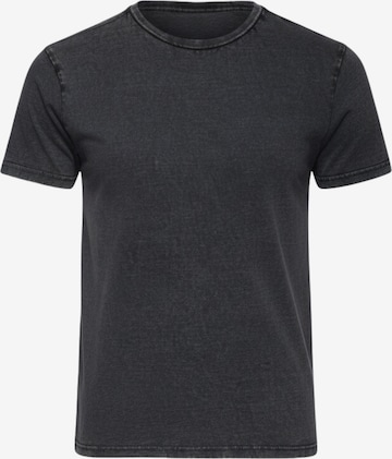 Ombre Shirt in Black: front