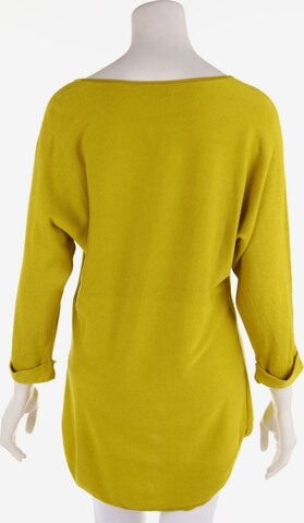 REPEAT Cashmere Batwing-Pullover M in Gelb
