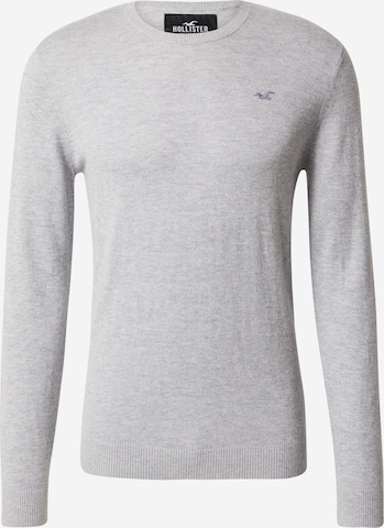 HOLLISTER - Pullover em cinzento: frente