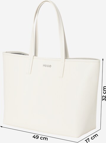 HUGO - Shopper 'Chris' en blanco