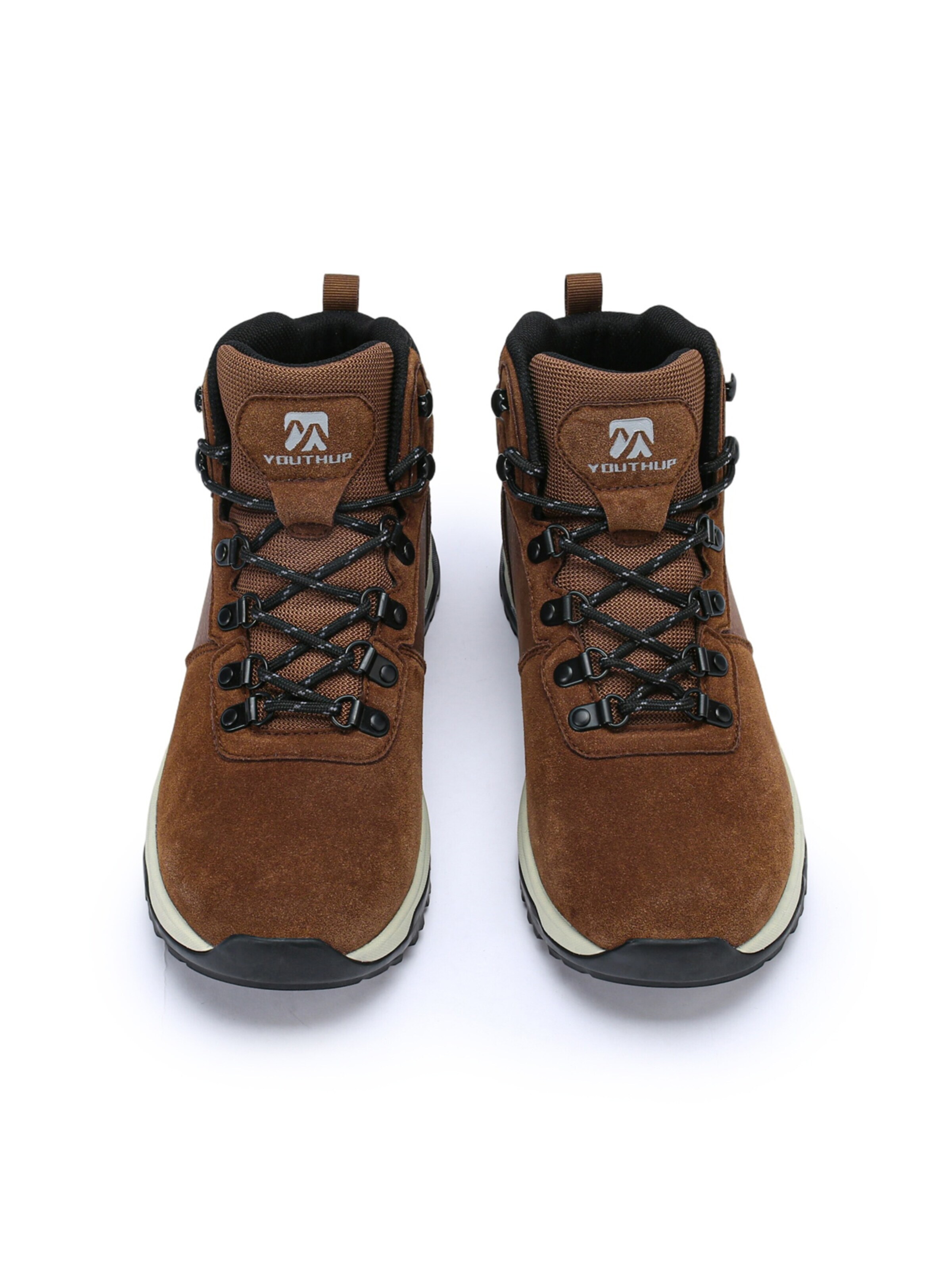 YOUTHUP Sneaker high 'SCHUTZENGEL'‌ in Braun