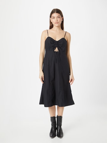 LEVI'S ® Sukienka 'Nadira Cutout Dress' w kolorze czarny: przód