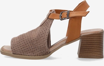 VENEZIA Sandale 'Venezia' in Beige: Vorderseite