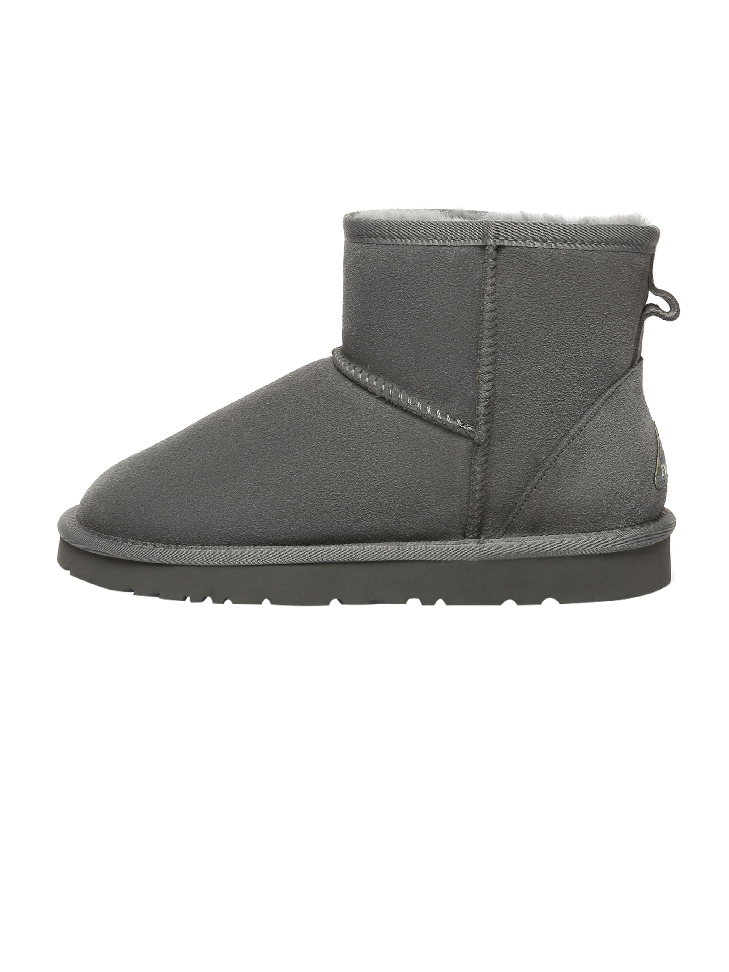 Everau Boots 'Ostrich' in Grau: Vorderseite