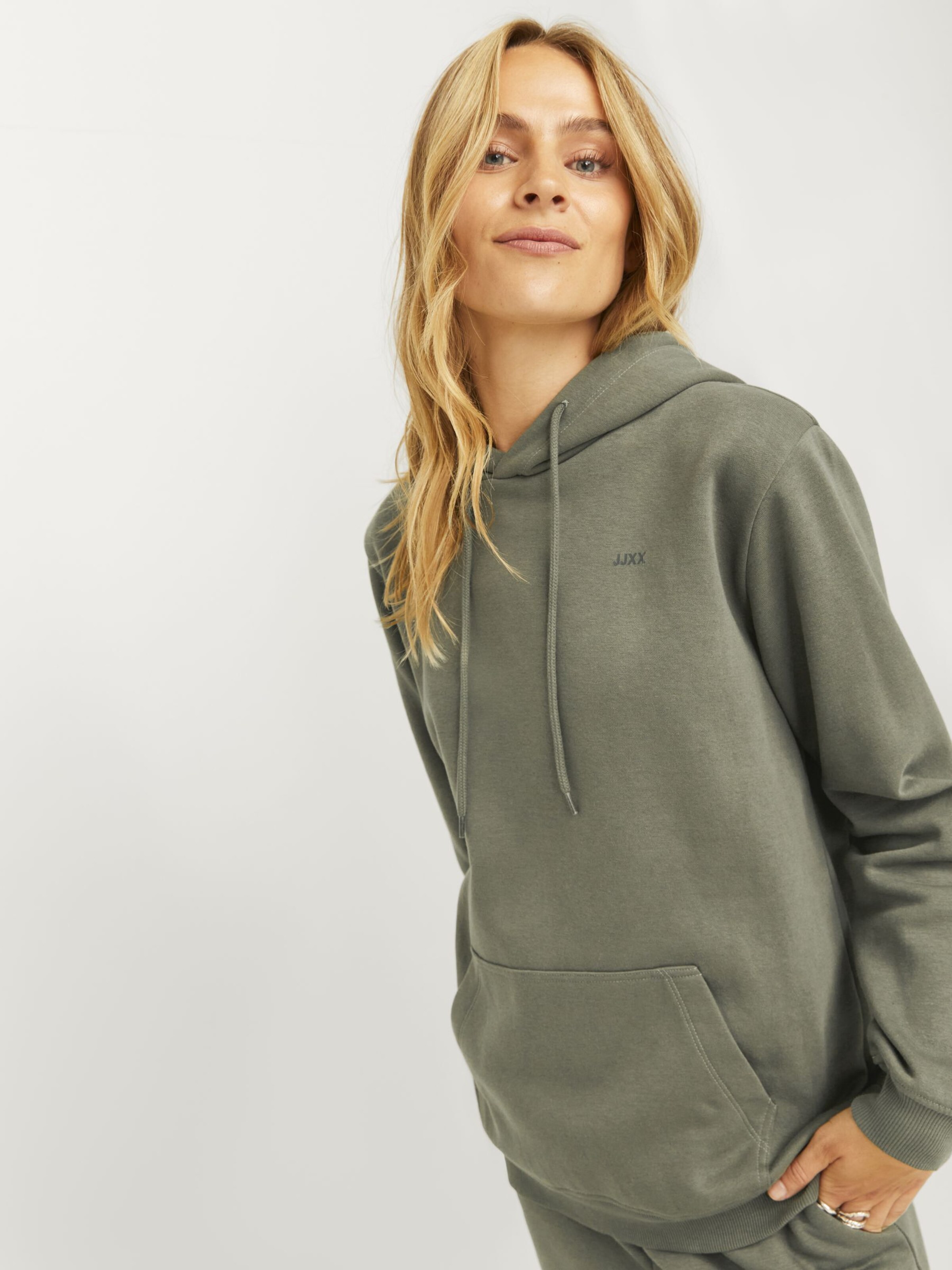 JJXX Sweatshirt 'JXAbbie' in Olive | ABOUT YOU