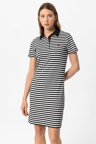 Robe 'JOANNA' DENIM CULTURE en noir : devant