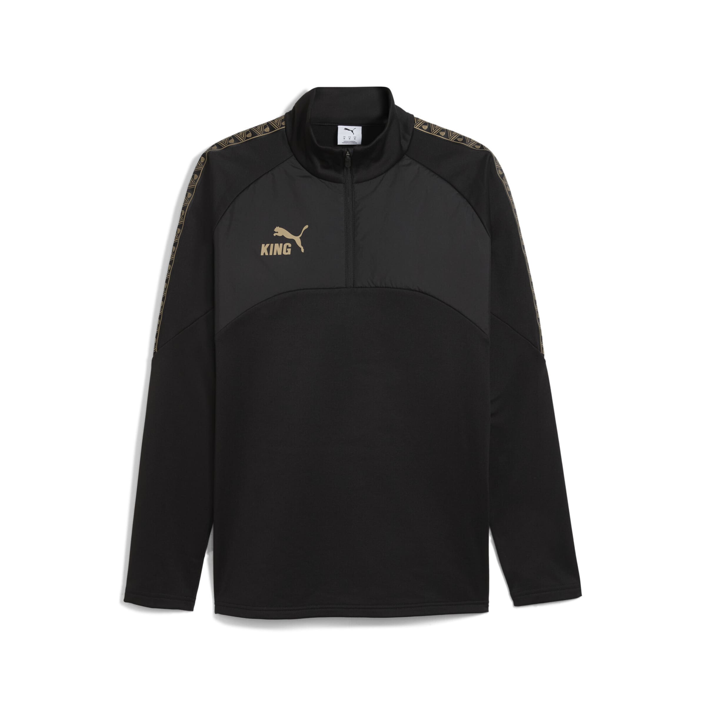 Veste de sport 'KING' PUMA en noir : devant