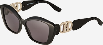 Karl Lagerfeld Sunglasses in Black: front