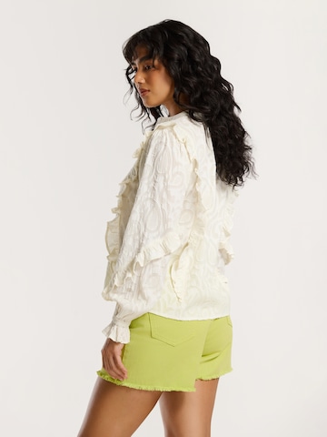 Shiwi Bluse 'Eliza' in Weiß