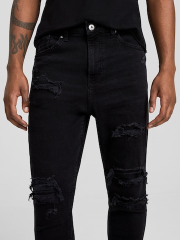 Bershka Skinny Jeans in Zwart