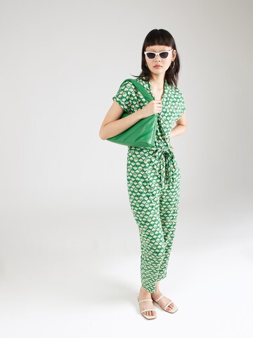 Tuta jumpsuit 'Salut Chérie Olotte' di Blutsgeschwister in verde