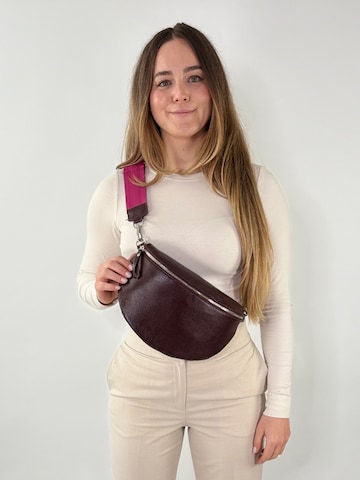 Sacs banane 'MILA large' lePelou en rouge