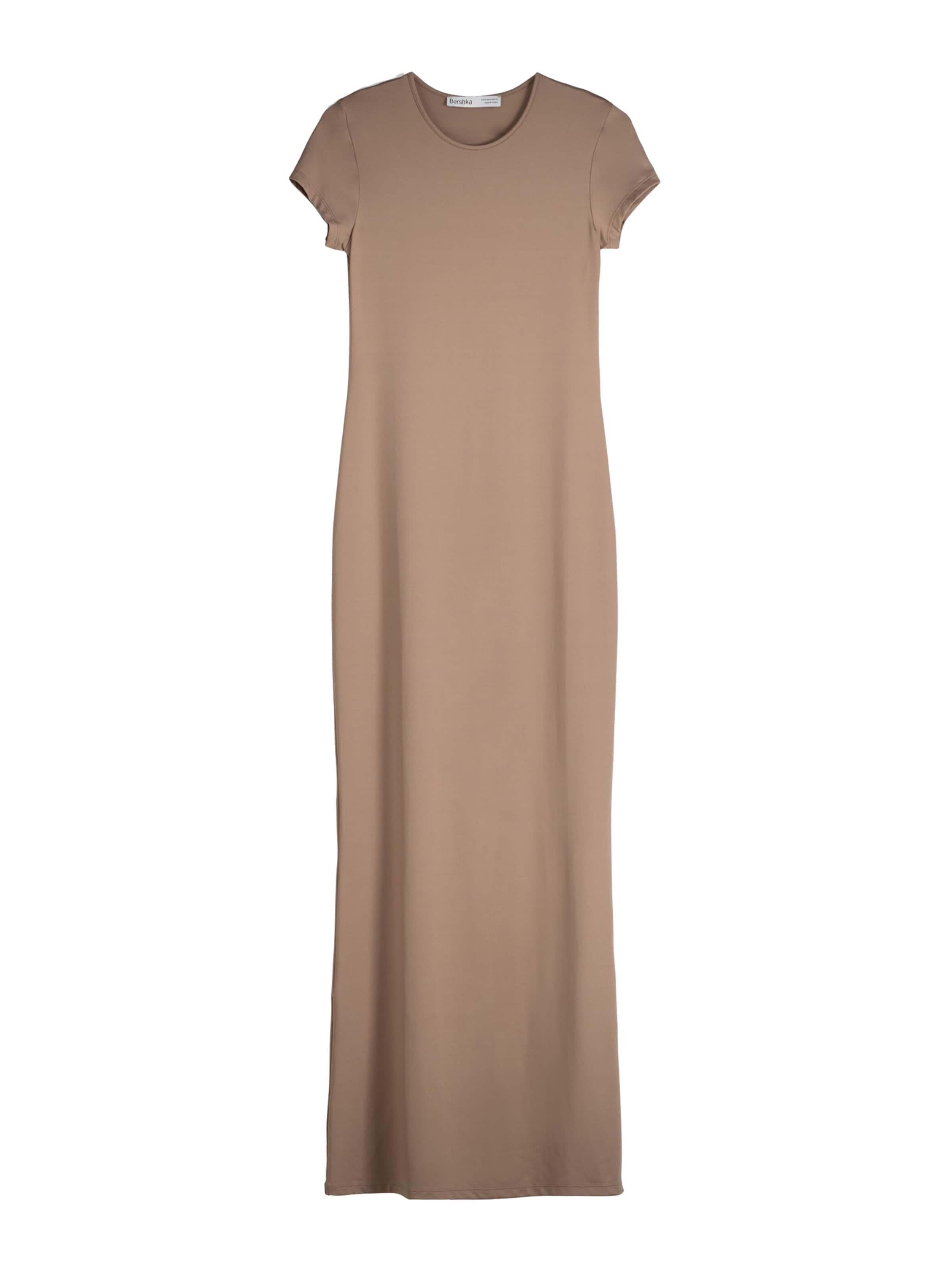 Robe Bershka en marron : devant