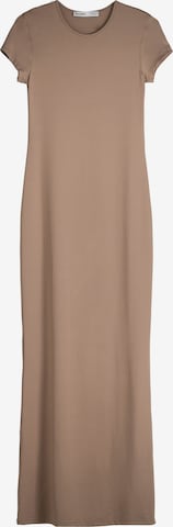 Robe Bershka en marron : devant