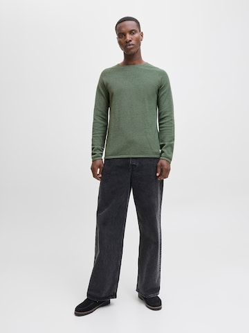 JACK & JONES Средняя посадка Свитер 'JJEHILL' в Зеленый