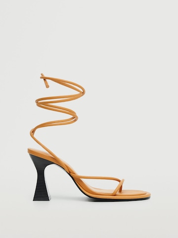 MANGO Sandal 'Boulard' i brun