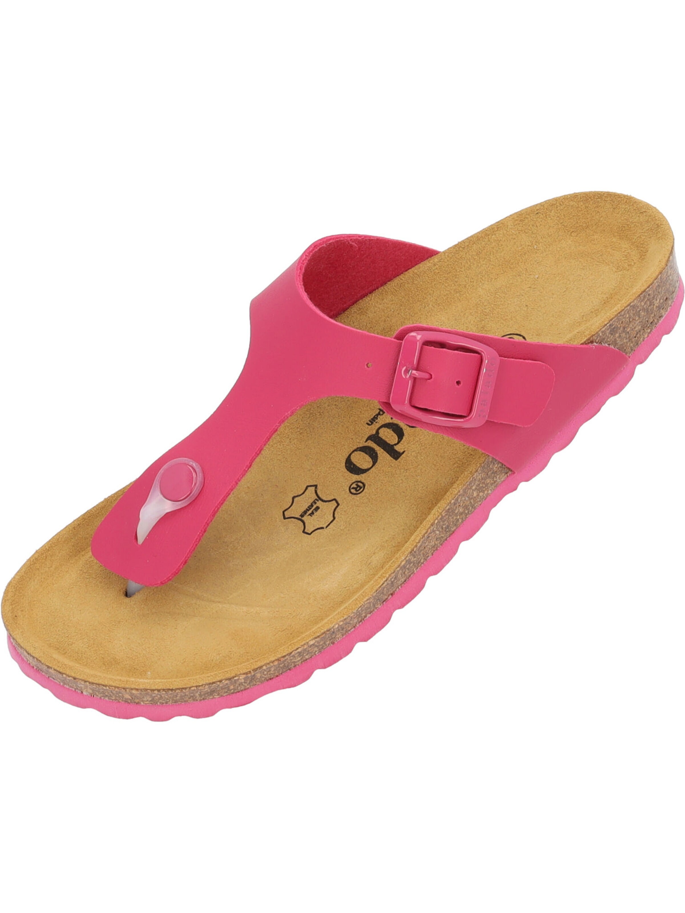 Palado T-bar sandals 'Palado Kos Matt' in Pink: front