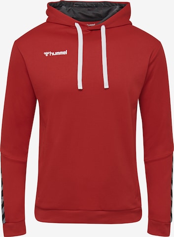 Sweat de sport Hummel en rouge : devant