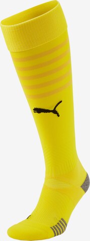 PUMA Soccer Socks in Yellow: front