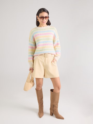 Hailys Sweater 'Be44lla' in Beige
