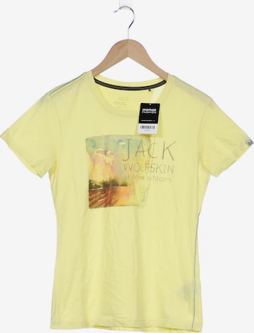 JACK WOLFSKIN T-Shirt M in Gelb: predná strana