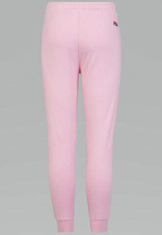 FILA Tapered Pants 'Cista Provo' in Pink
