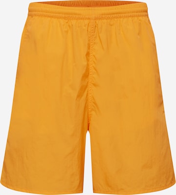 WEEKDAY Kratke kopalne hlače 'Ed' | oranžna barva: sprednja stran