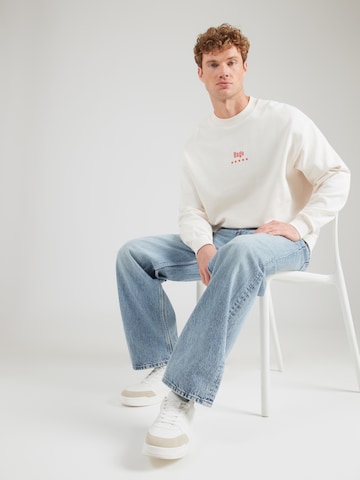 HUGO Sweatshirt 'Nucavex' i hvid