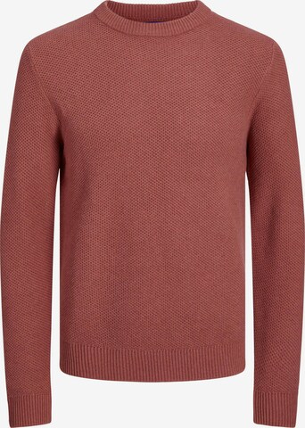 JACK & JONES Sweater 'BRODY' in Red: front