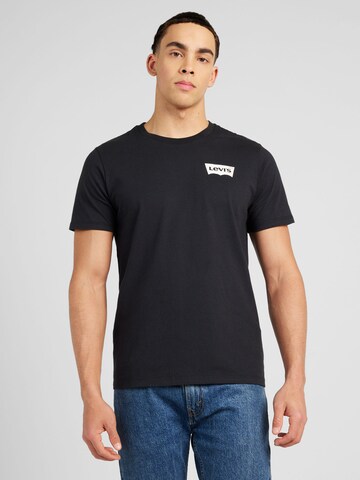 Regular T-Shirt LEVI'S ® en noir : devant