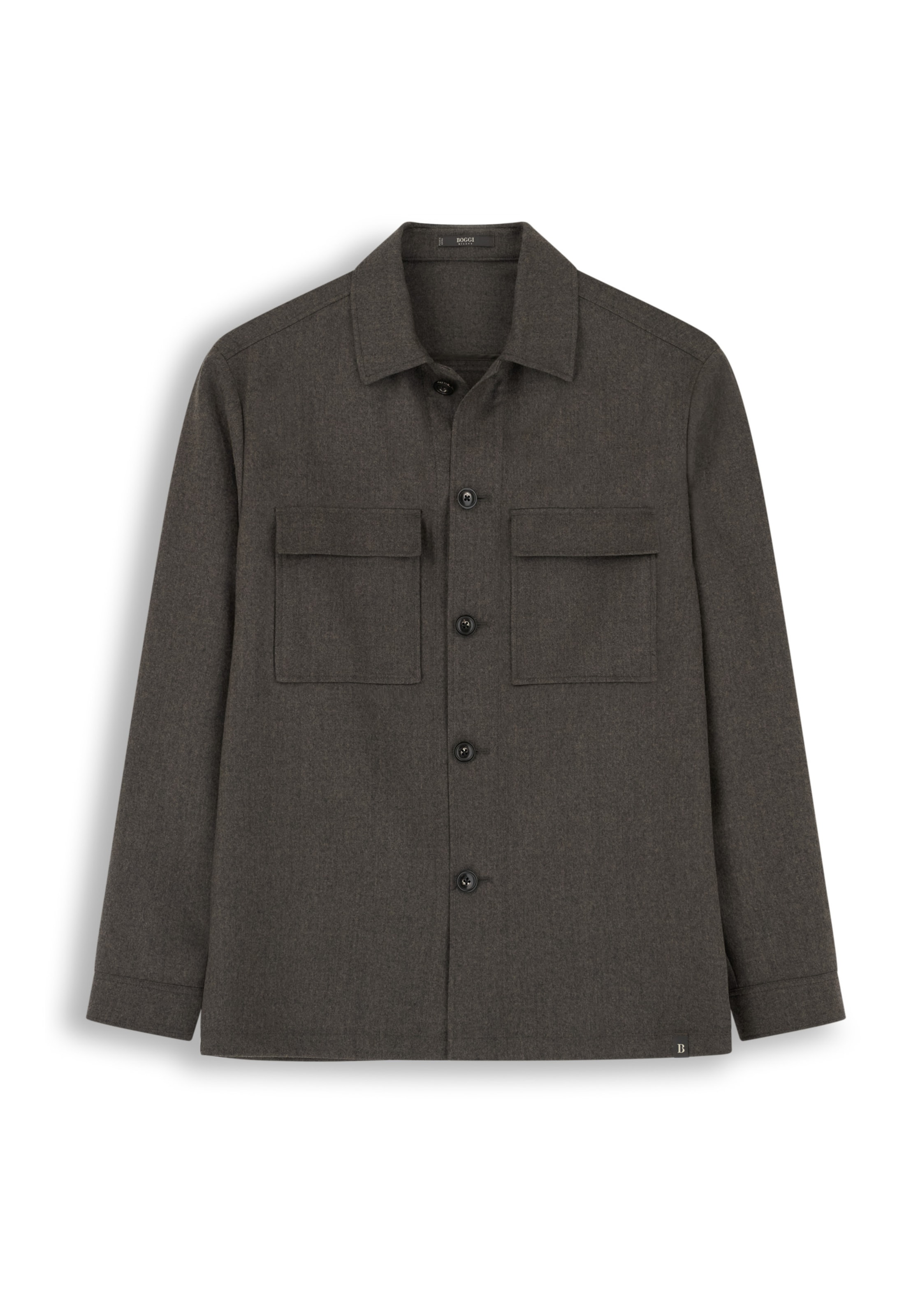Boggi Milano Between-season jacket in Grey: front