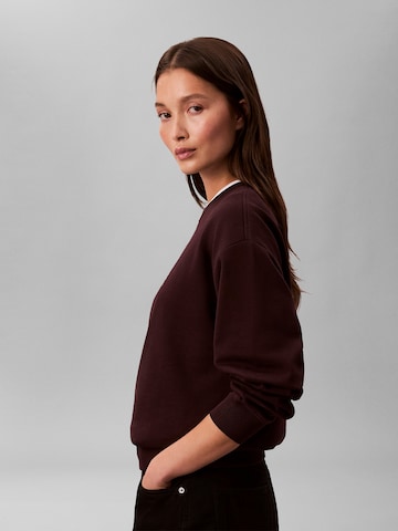 Felpa di Calvin Klein Jeans in marrone