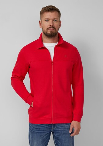 Veste de survêtement s.Oliver en rouge : devant