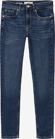 MANGO Skinny Jeans 'Pushup' in Blue: front