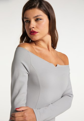 faina Dress in Grey