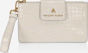 Philipp Plein Clutch in Wit: voorkant