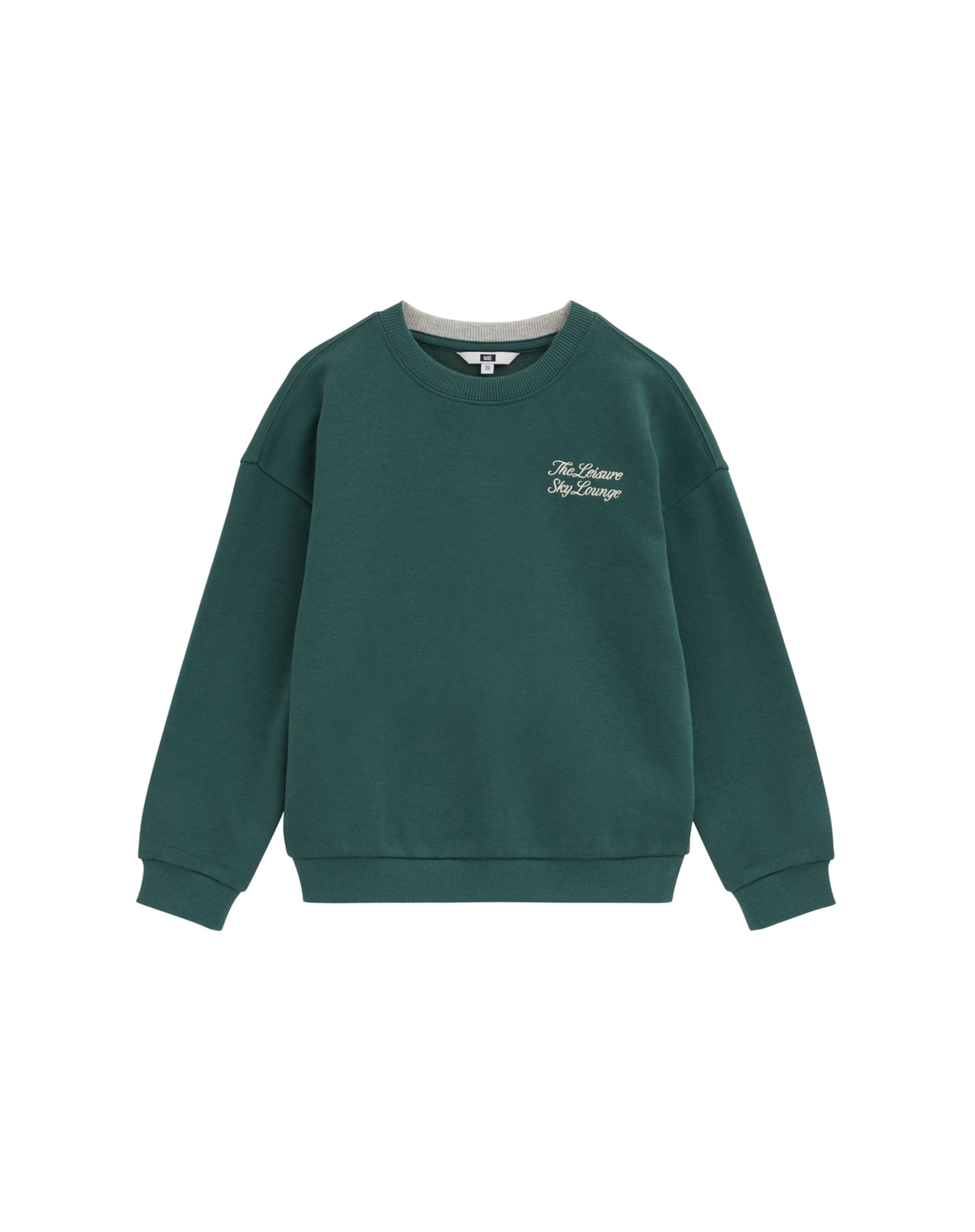 WE Fashion - Sudadera en verde: frente