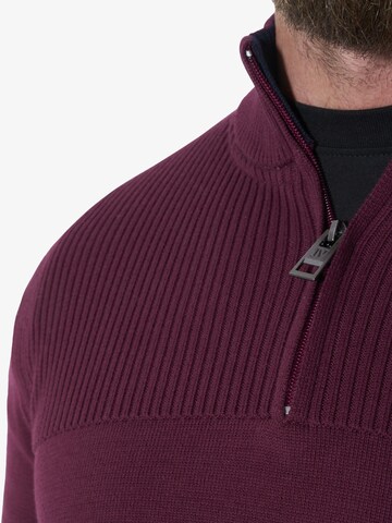 Jan Vanderstorm Pullover 'Trols' in Rot
